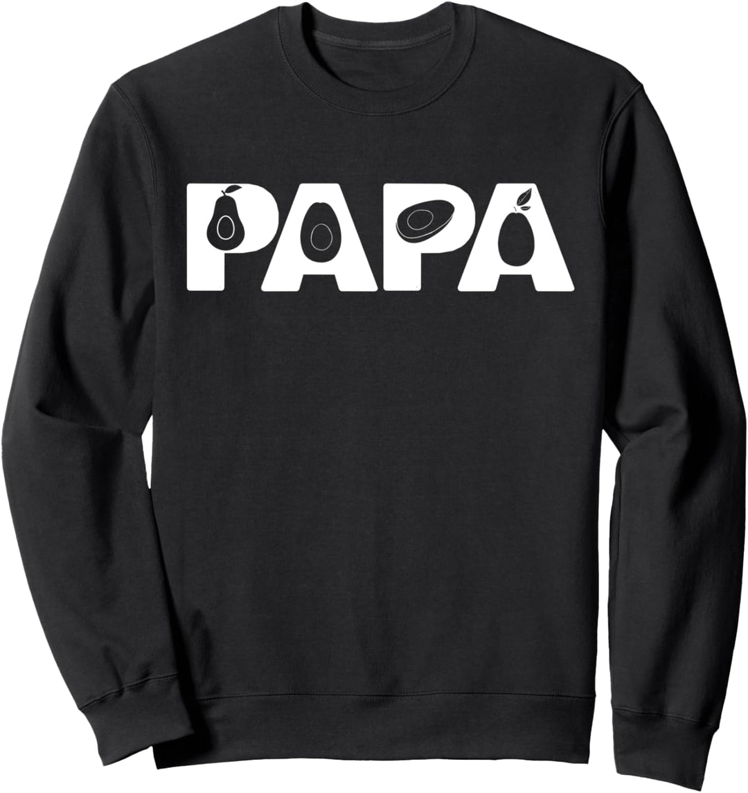 Avocado-Papa-Hemd, Lustiger Papa Avocado-Vater Sweatshirt