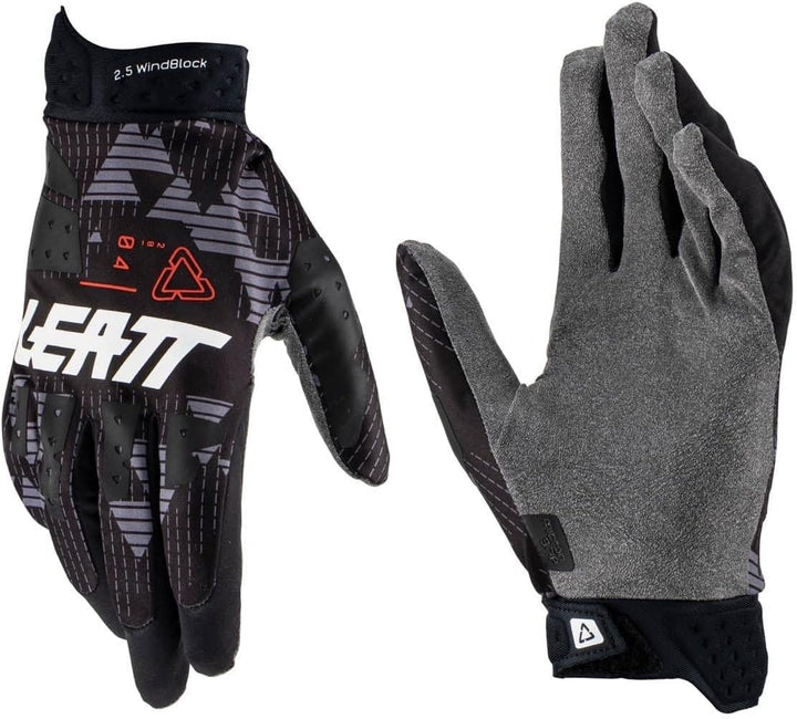 Leatt 2.5 Windblock Motocross Handschuhe Schwarz S, Schwarz S