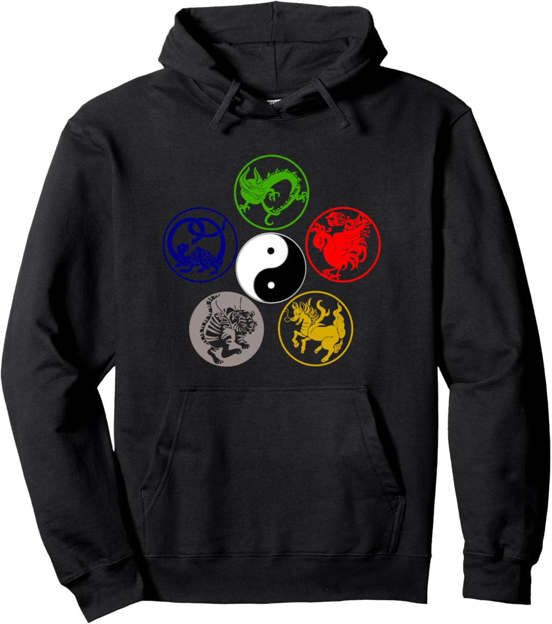 Qi Gong Quigong Chigong Tai Chi Qigong Pullover Hoodie