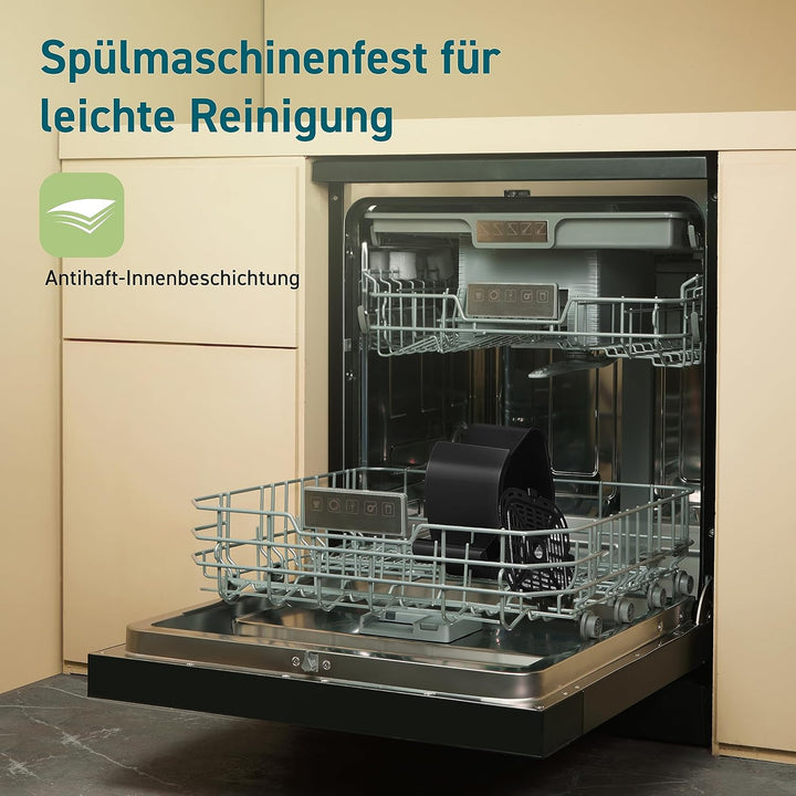 COSORI Heissluftfritteuse klein 2L, Mini-Airfryer für 1 Person, ideal für Camping, Reisen und Wohnmo