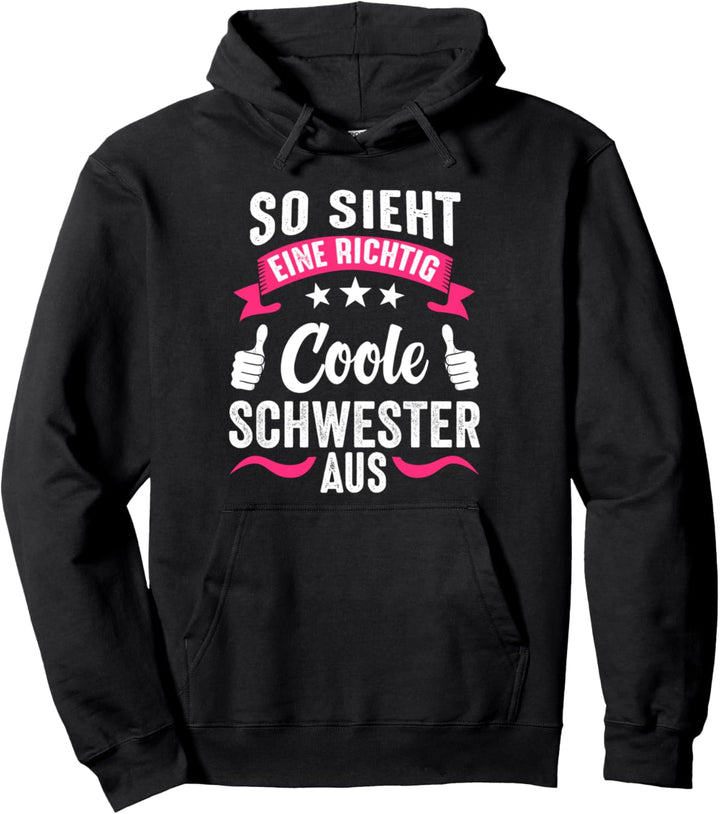 So Sieht Ein Richtig Cooler Bruder Aus Geschenkidee Pullover Hoodie