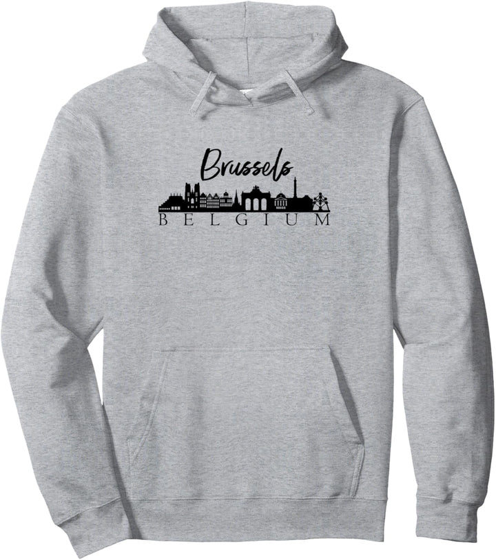 Brussels Belgium Travel City Souvenir Pullover Hoodie