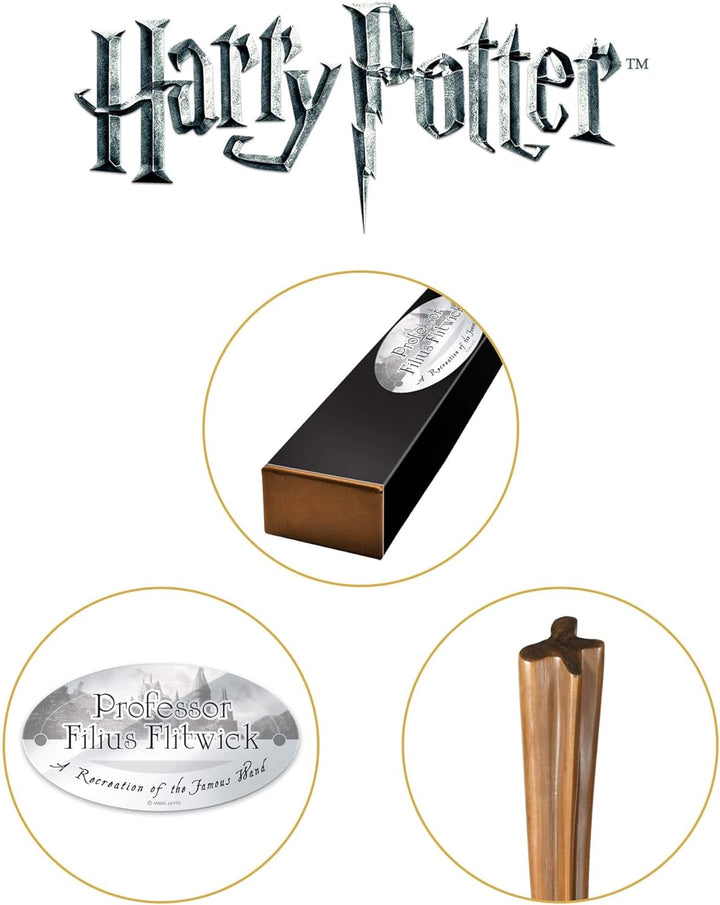 The Noble Collection Proffesor Flitwick Charakterstab.