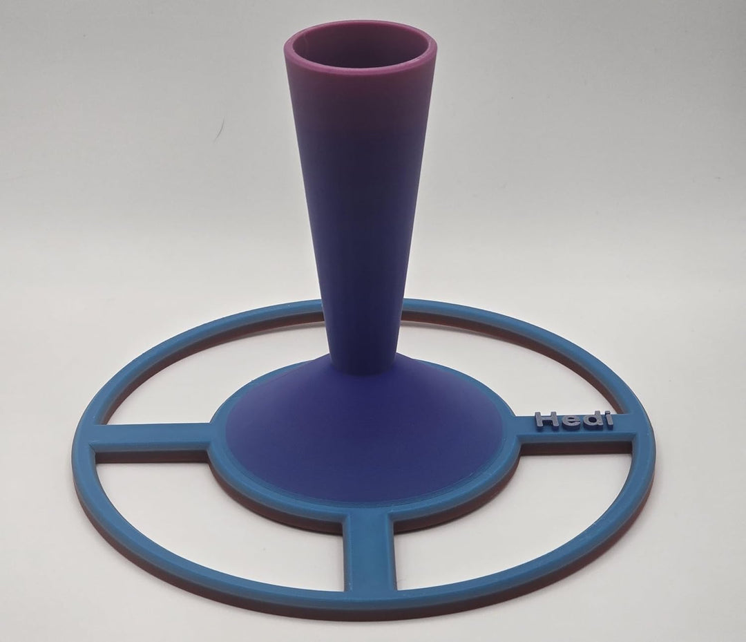 Generisch Schultütenständer Ständer für Schultüten - 85er (Blau), Blau