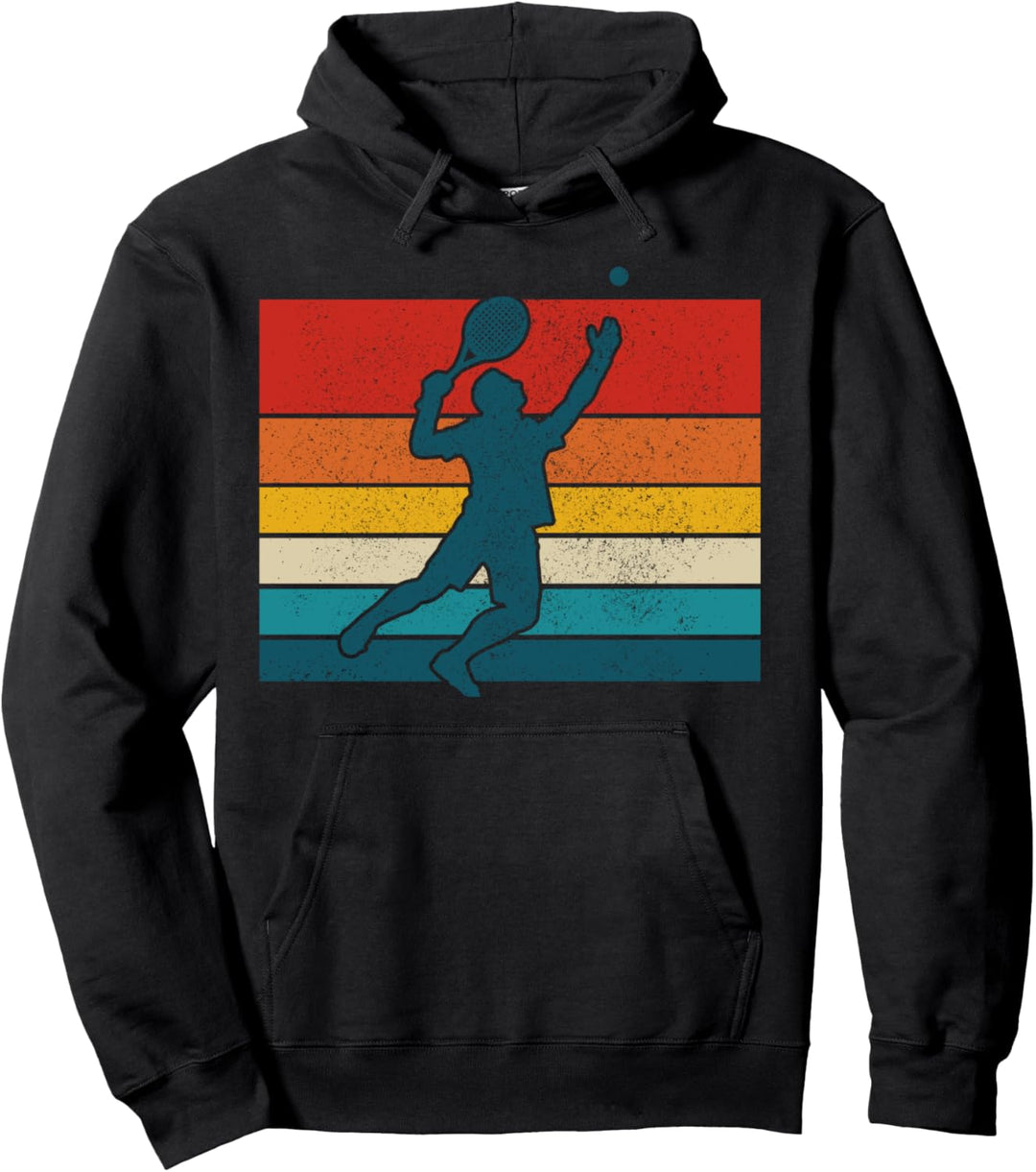 Tennis Vintage Spruch Lustig Tennisspieler Geschenk Pullover Hoodie