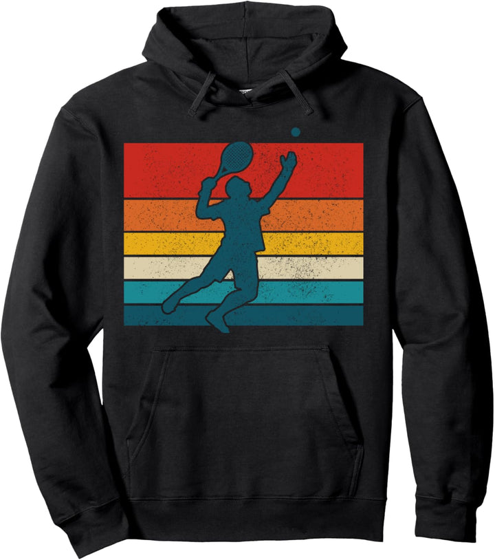 Tennis Vintage Spruch Lustig Tennisspieler Geschenk Pullover Hoodie