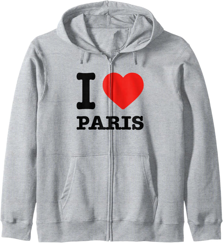 Ich Liebe Paris | I Love Paris Kapuzenjacke