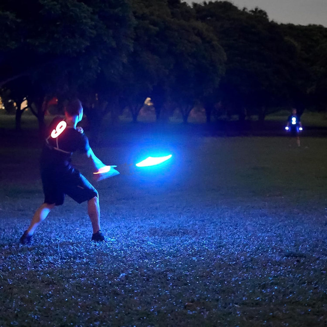 TOSY Flying Disc – 16 Millionen RGB-Farben oder 36 LEDs, Hell, Smart-Modi, automatisches Aufleuchten