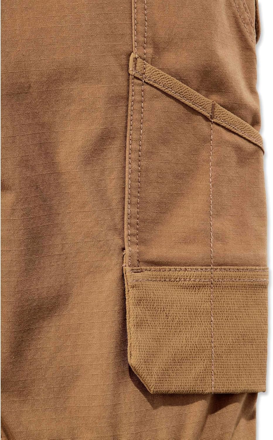 Carhartt Herren Steel Rugged Flex Relaxed Fit Double Front Multi-Pocket Work Pant 32 Brown, 32 Brown