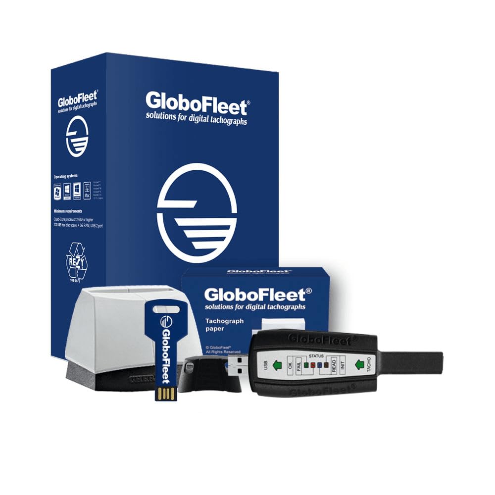 GloboFleet GF-Set-Opt-II Starter Set Optimal DK II 8 GB Set - DTCO 4 kompatibel - Win 10