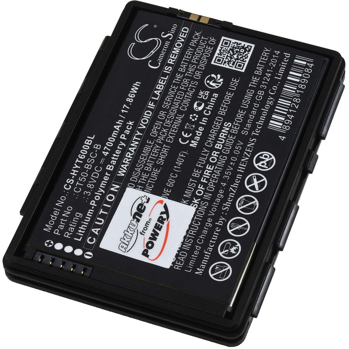 Akku kompatibel mit Honeywell Typ 318-055-012, 3,8V, Li-Polymer