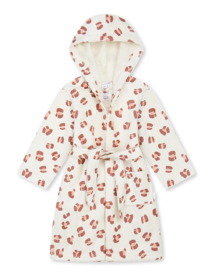 Schiesser Mädchen Bademantel - Velour - Grösse 92 bis 140 off-white_181831 92, off-white_181831 92