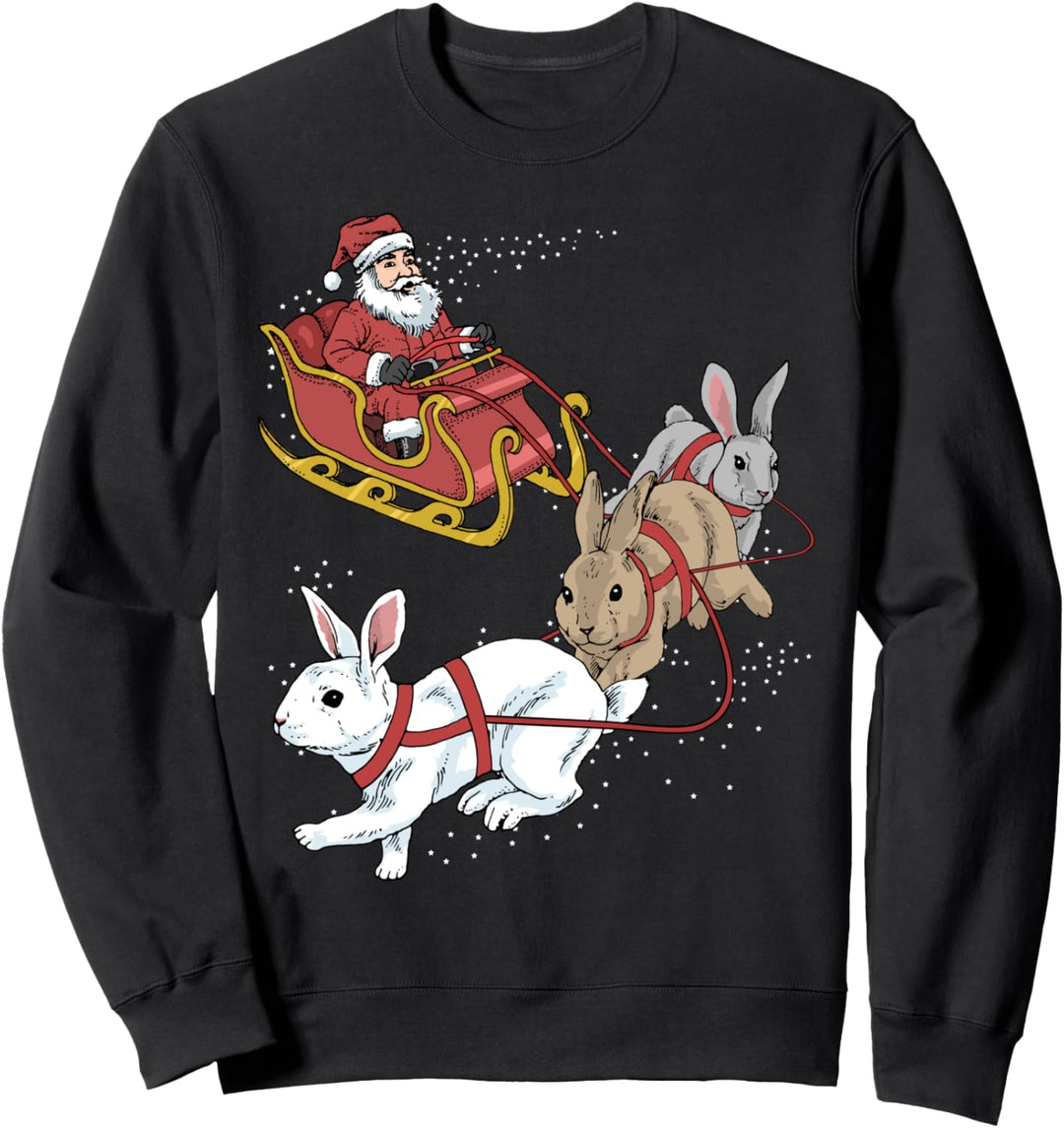Hase Weihnachts Sweatshirt