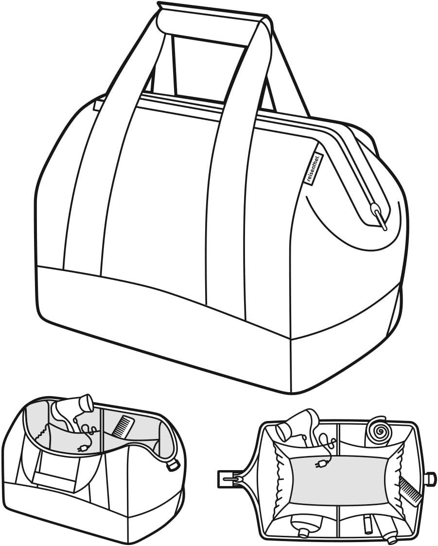 reisenthel allrounder M – Vielfältige Doktortasche zum Reisen, für die Arbeit oder Freizeit – Mit fu