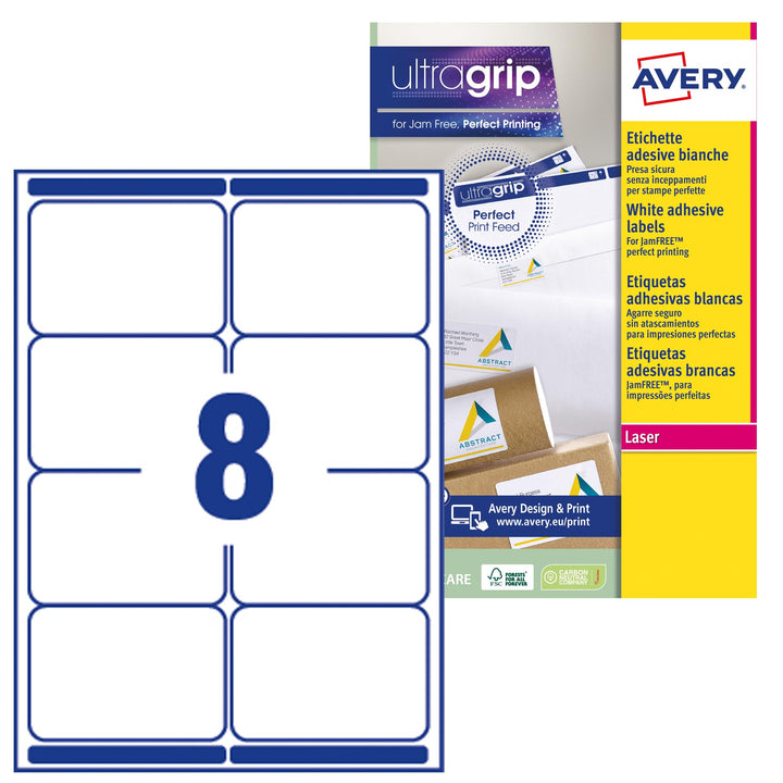 Avery L7165–100 Etiketten, weiss