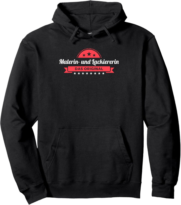 Malerin Lackiererin Design für stolze Handwerker Pullover Hoodie