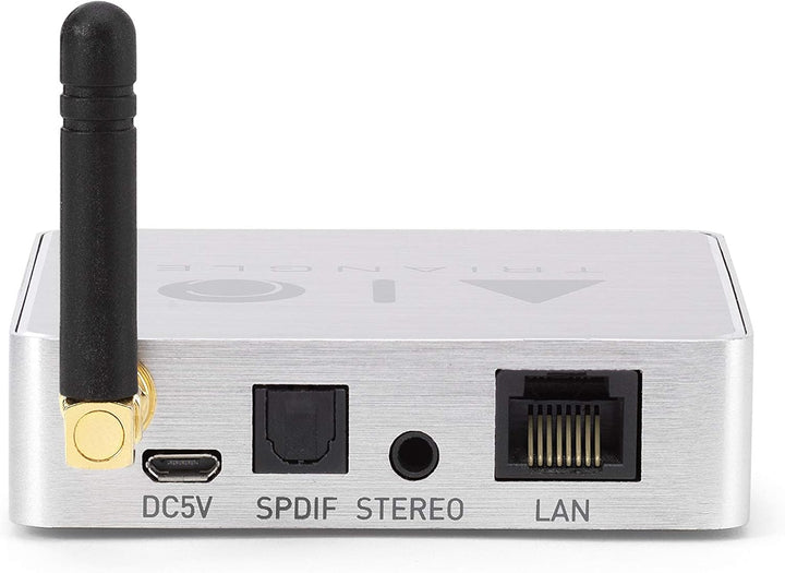 TRIANGLE - AIO C Netzwerkplayer - Wi-Fi & Multiroom Streamer - Optischer Eingang (TV) und 3,5 Klinke