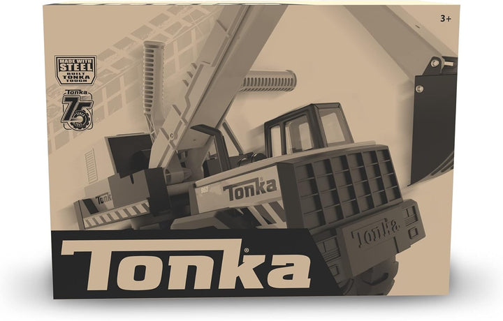 Robuster Riesen-Bagger, Tonka, Konstruktionsspielzeug für Kinder, Spielzeugfahrzeug für kreatives Sp