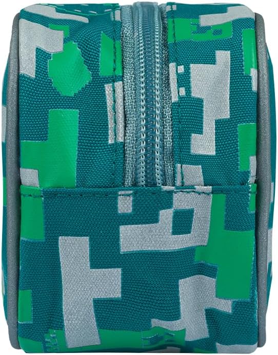 Baagl Minecraft Federmäppchen für Jungen und Mädchen, Schule Mäppchen, Federmappe, Federtasche für T
