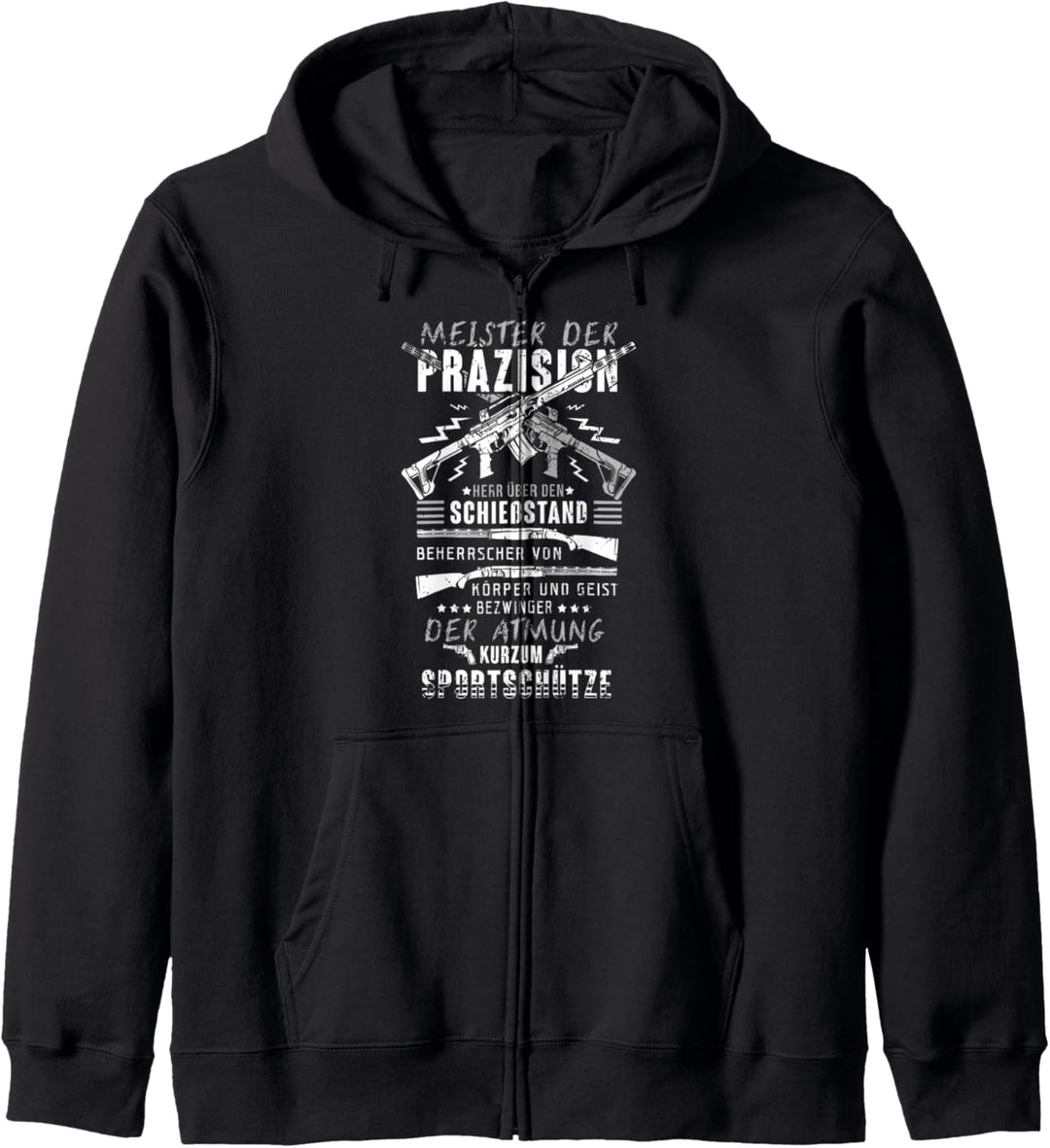 Sportschütze Geschenk Schützenverein Kapuzenjacke