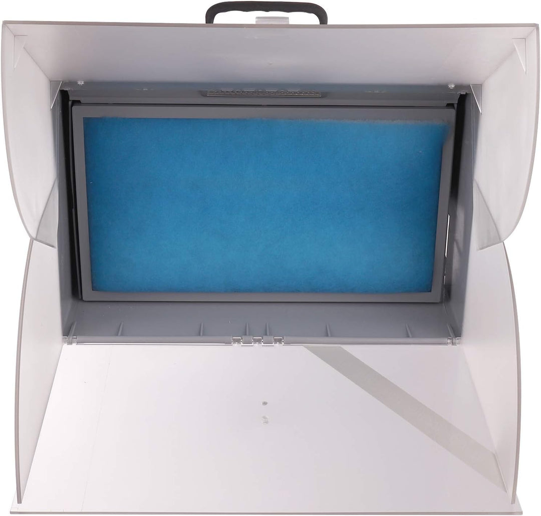 Tragbar Airbrush Lackierkabine Abluftventilator Filter-Malen Innen Drehtisch ‎BD-512-1, ‎BD-512-1