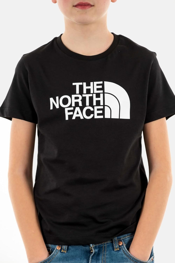The North Face Jungen Easy T-Shirt 152 Tnf Black-tnf White, 152 Tnf Black-tnf White