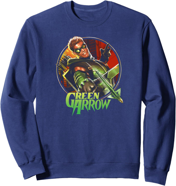 Justice League Green Arrow Sunset Archer Sweatshirt