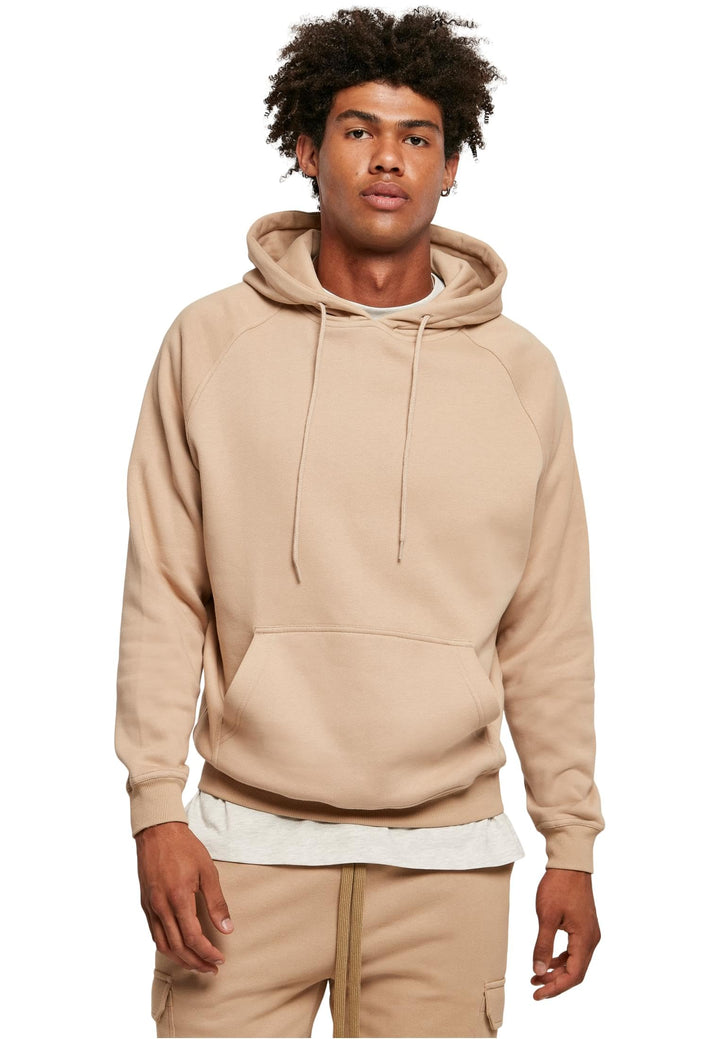 Urban Classics Herren Blank Hoody Kapuzenpullover L Unionbeige, L Unionbeige