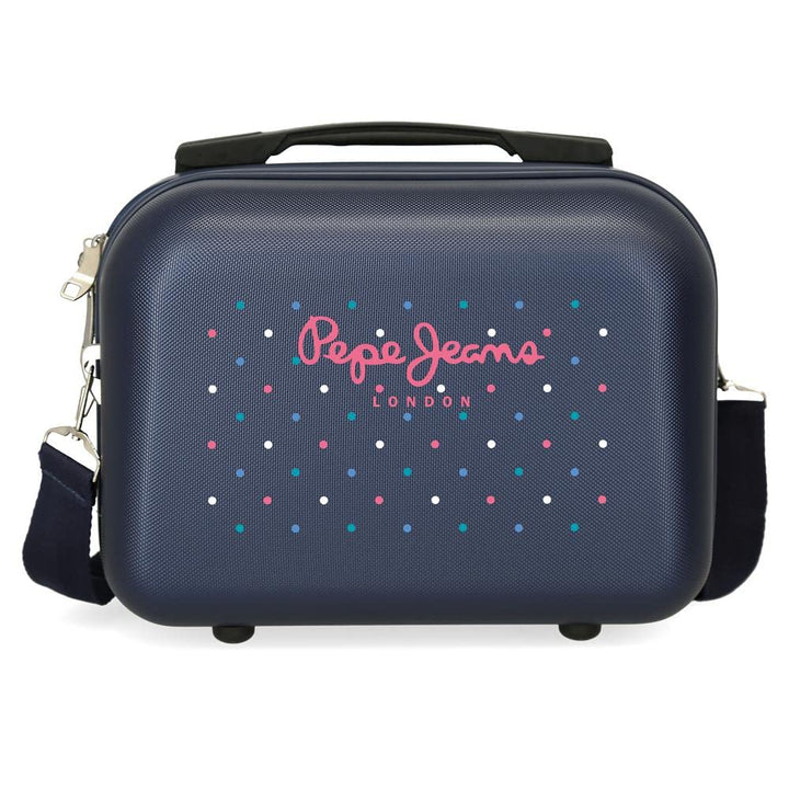 Pepe Jeans Molly Anpassungsfähiger Schönheitsfall Mehrfarbig 29x21x15 cms ABS Abs Utensilientasche,