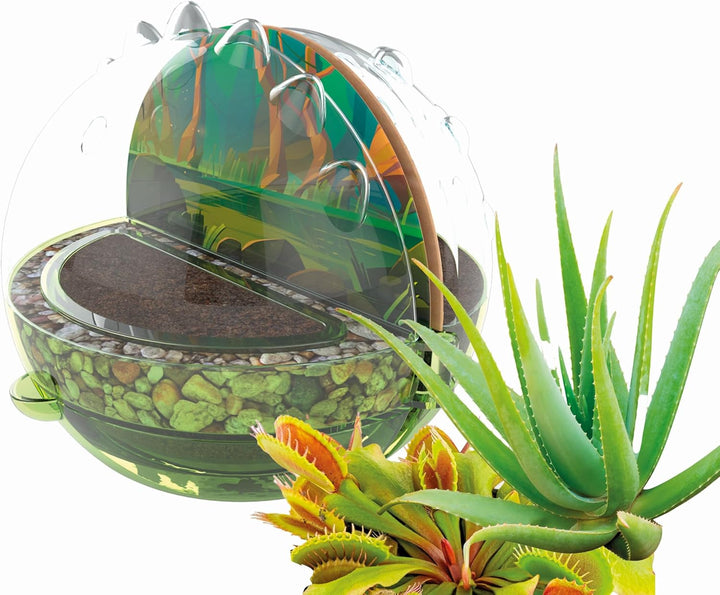 Clementoni Galileo Lab Entdecke die Welt der fleischfressenden Pflanzen - Experimentierkasten mit Sa