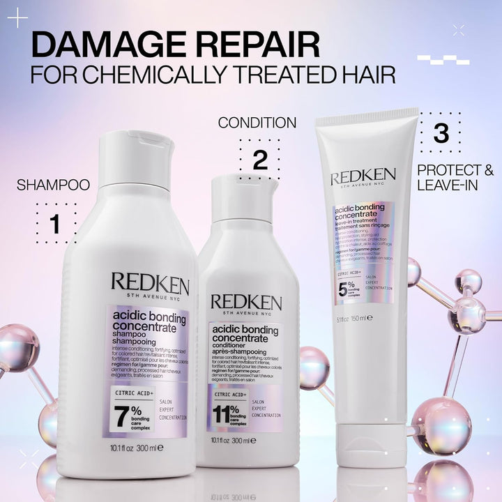 Redken Acidic Bonding Concentrate Shampoo , 1 L (1Er Pack) Zeder