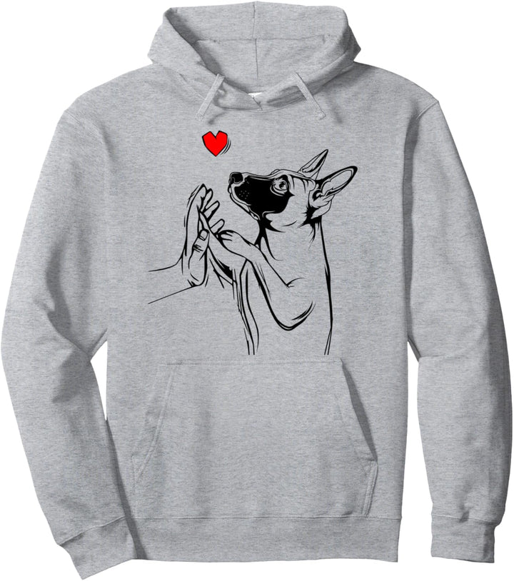 Malinois Liebe Hundehalter Frauchen Herrchen Pullover Hoodie