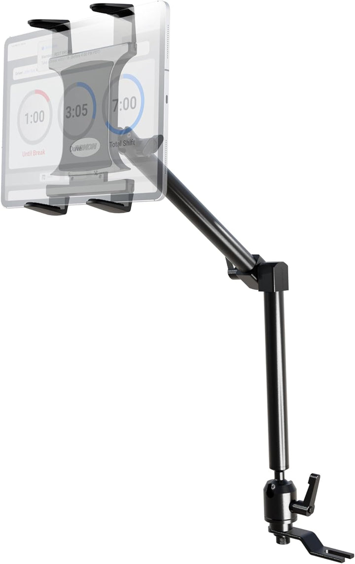 Arkon Mounts TAB801 Tablet-Halterung für Auto- oder LKW-Sitzschiene, mit 55,9 cm Arm, Schwarz, Halte