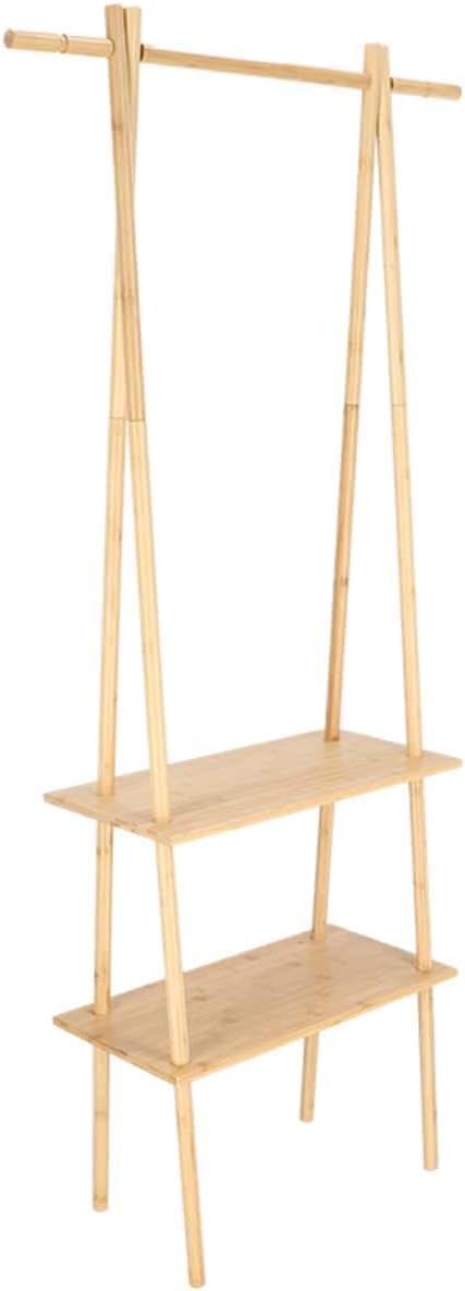Esschert Design Indoor Etagere L – Dekoratives Standregal für Pflanzen und Wohnaccessoires - Bambus