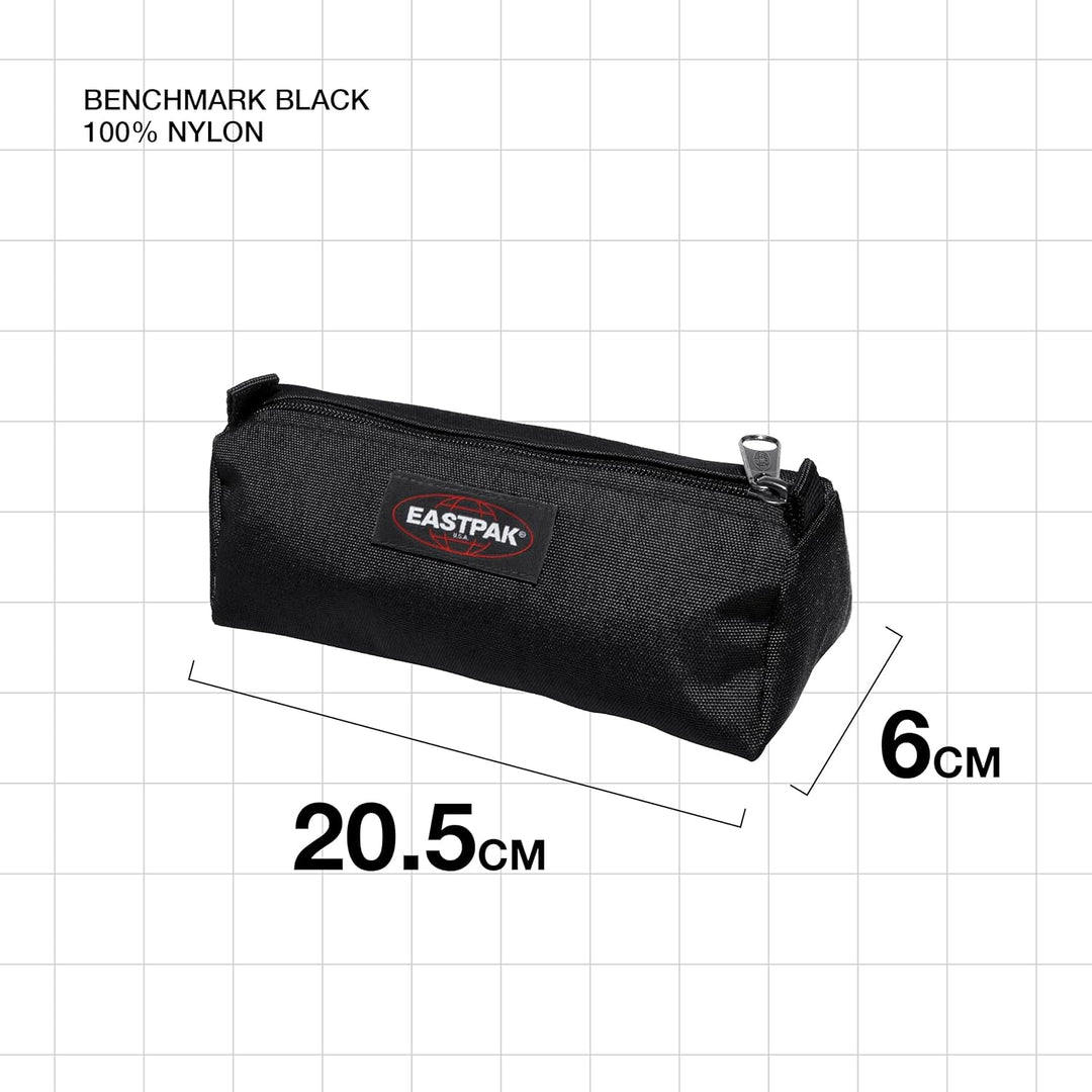 Eastpak OVAL SINGLE Federmäppchen, 22 cm Schwarz Bundle mit Federmäppchen, Schwarz Bundle mit Federm