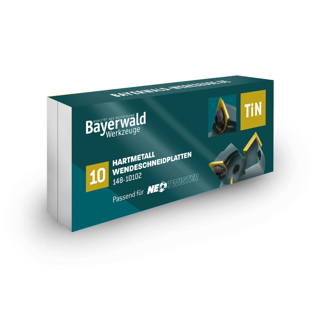 Bayerwald NeoTwister Planfräser - 10x Ersatzmesser Ersatzmesser für NeoTwister (10x), Ersatzmesser f