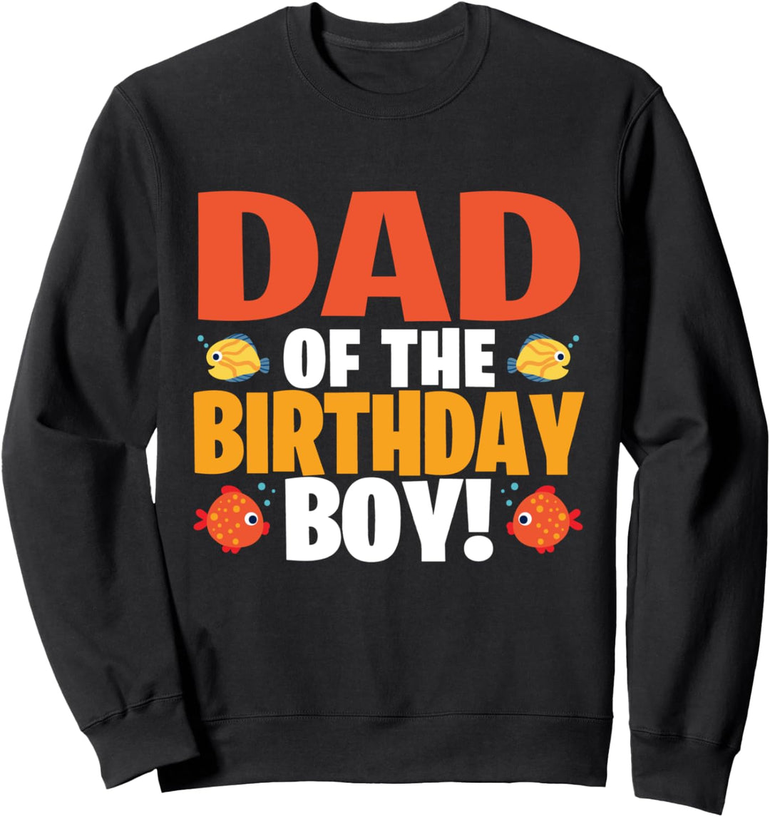Angelthema Papa des Geburtstags Junge Sweatshirt