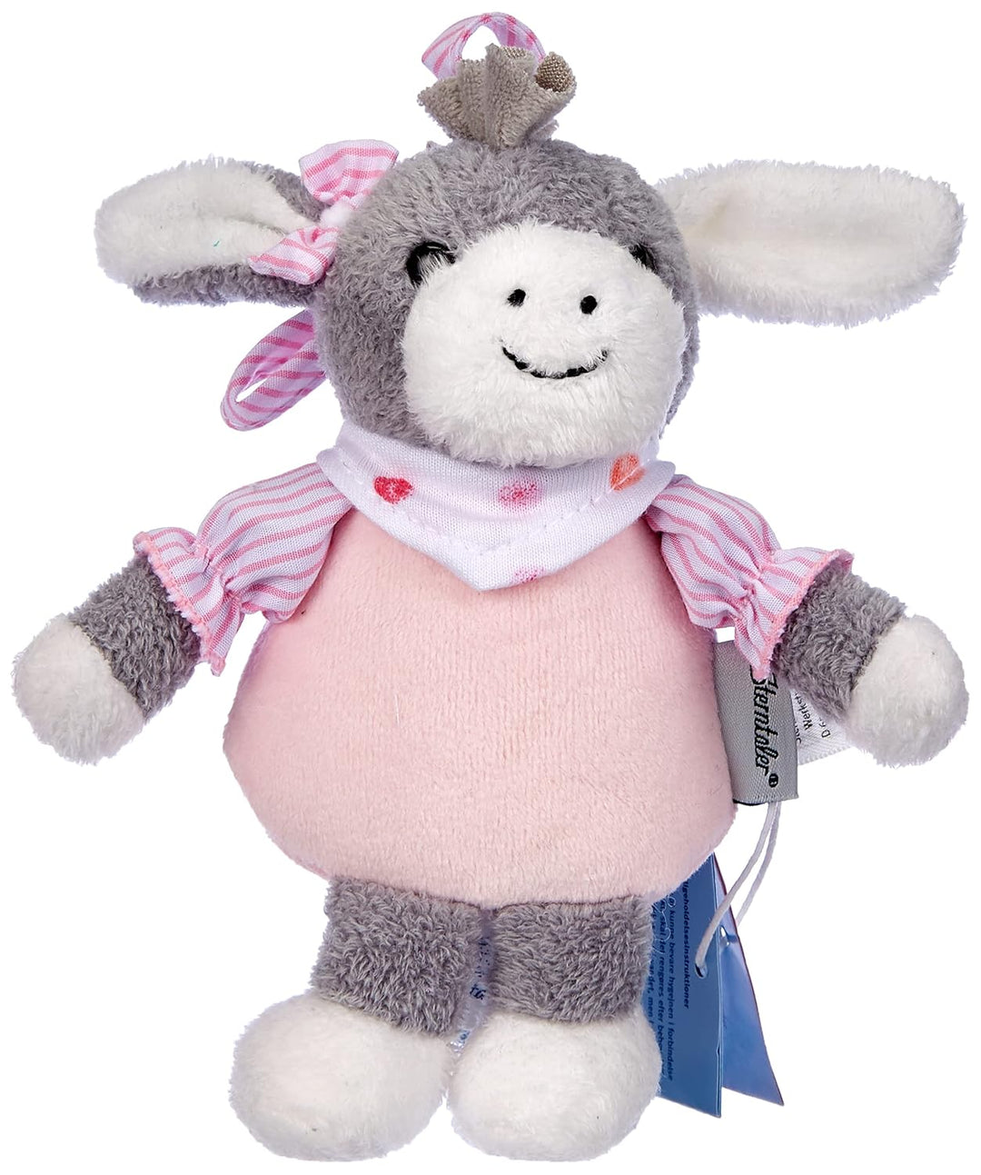 Sterntaler 9701838 Geschenk-Set Emmi Girl, Lätzchen, Spieluhr und Waschhandschuh, Alter: ab 0 Monate