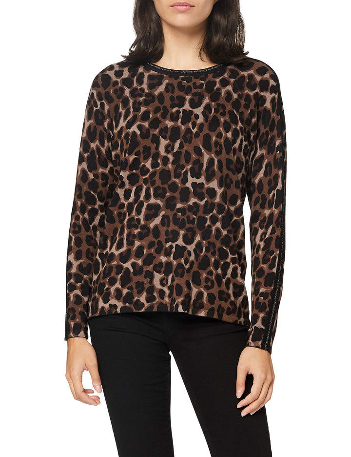Betty Barclay Damen Pullover 46 Black/Brown, 46 Black/Brown