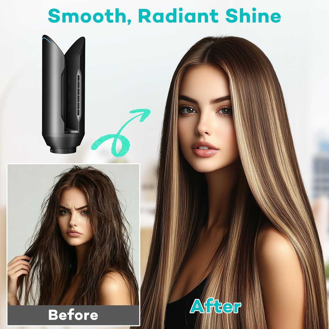 Haarglätteraufsatz für Dy-son Airwrap HS01 HS05 HS08, Pre-Styling-Föhnbürste für lockiges Haar, prof