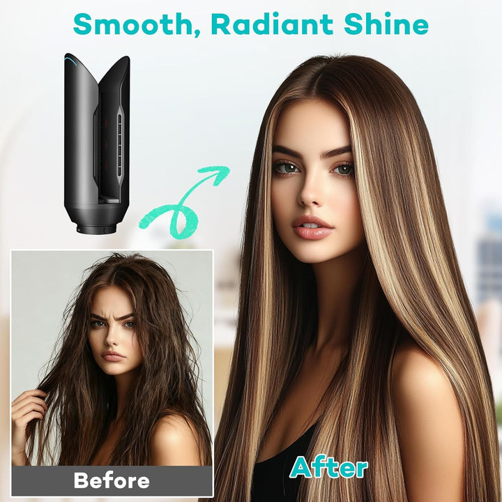 Haarglätteraufsatz für Dy-son Airwrap HS01 HS05 HS08, Pre-Styling-Föhnbürste für lockiges Haar, prof