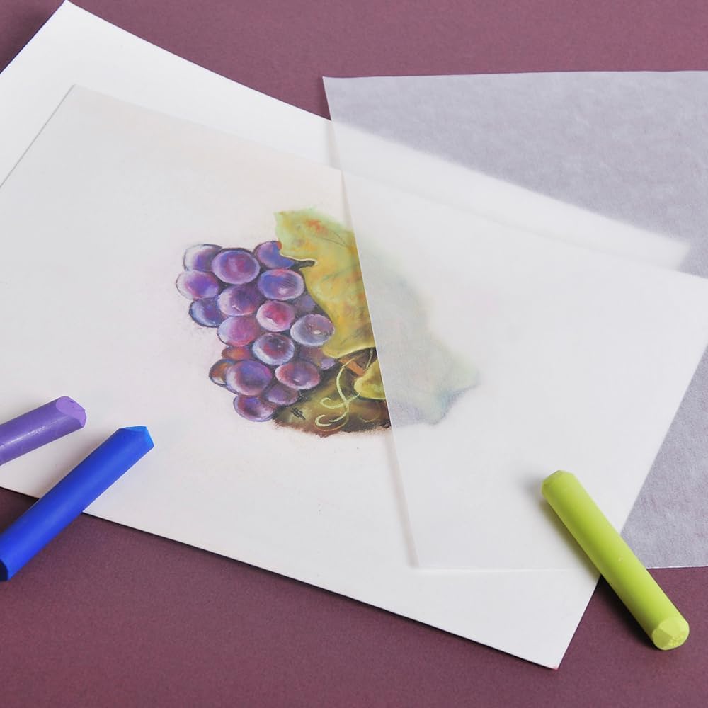 Clairefontaine 96020C Packung (mit 5 Zeichenbögen Pastelmat, 50 x 70, 360 g, ideal für Trockentechni