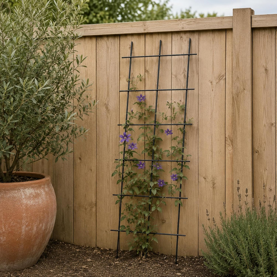 KADAX Rankgitter, Gitterspalier für Garten, Pflanzen, Balkon, Terrasse, Metall Spalier, Rankhilfe, K