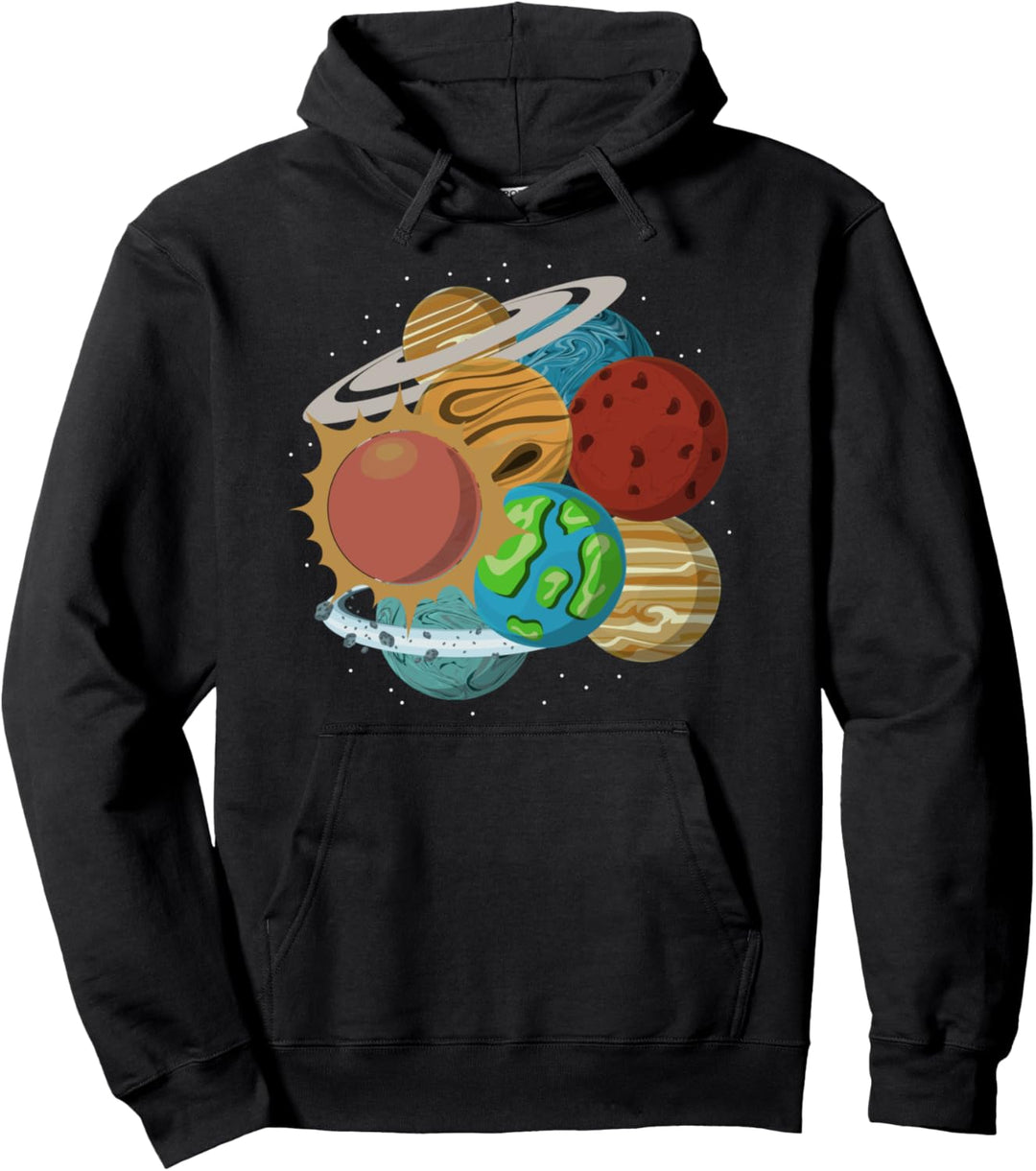 Astronom Weltraum Sonnensystem Universum Astronomie Pullover Hoodie