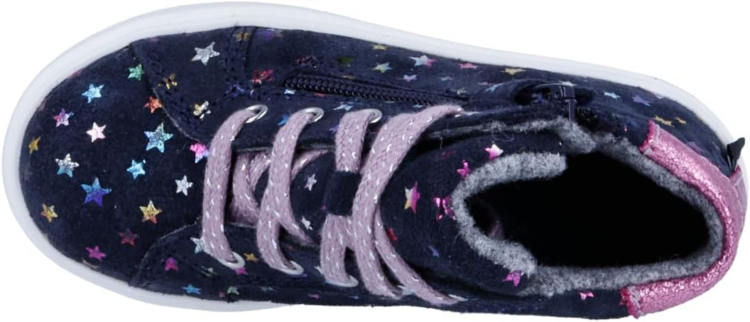 Richter Kinderschuhe Mädchen Flora Sneaker 29 EU Marine Candy, 29 EU Marine Candy