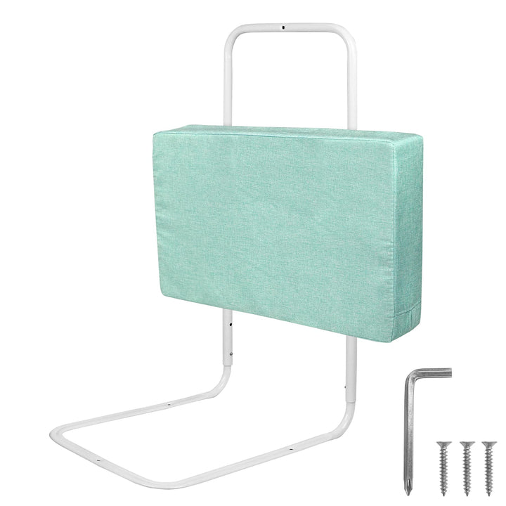 Froadp 50cm Rausfallschutz Beistellbett Leinen Kindersoftpack Bettgitter Tragbare Bettschutzgitter H