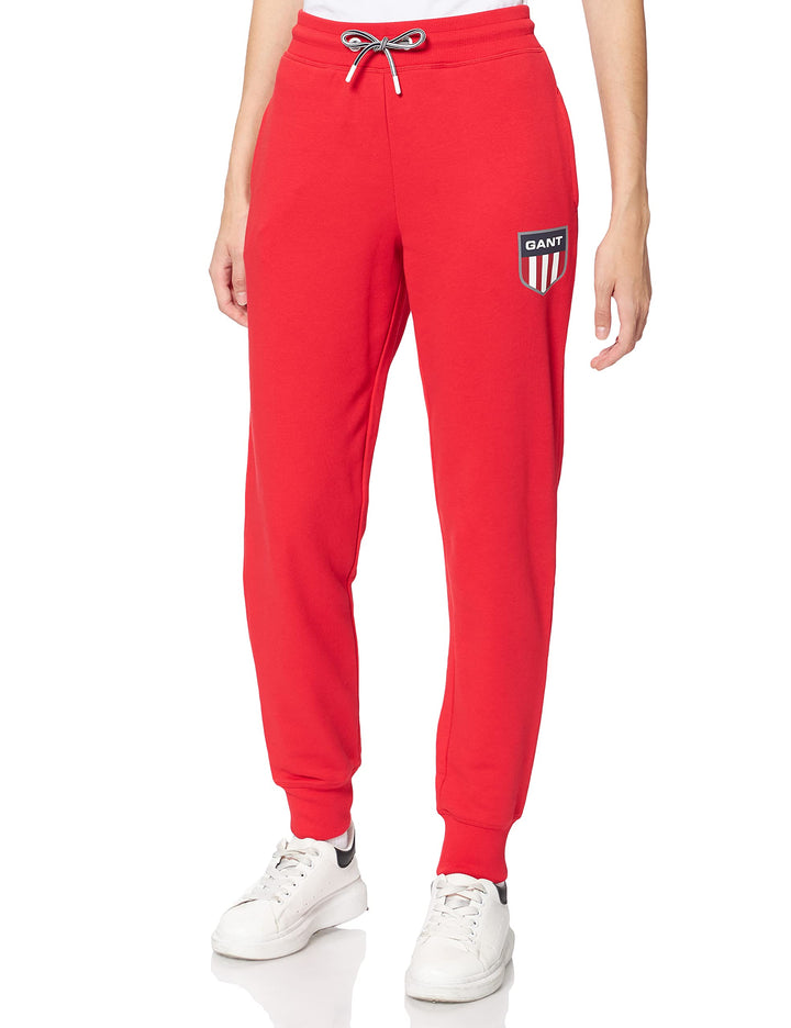GANT Damen Freizeithose, Bright Red