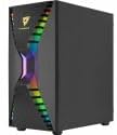 Aerocool Cronus Mid Tower Case – PC Gaming Case with 1 x 1400mm ARGB Rear Fan, RGB LED Front & Full