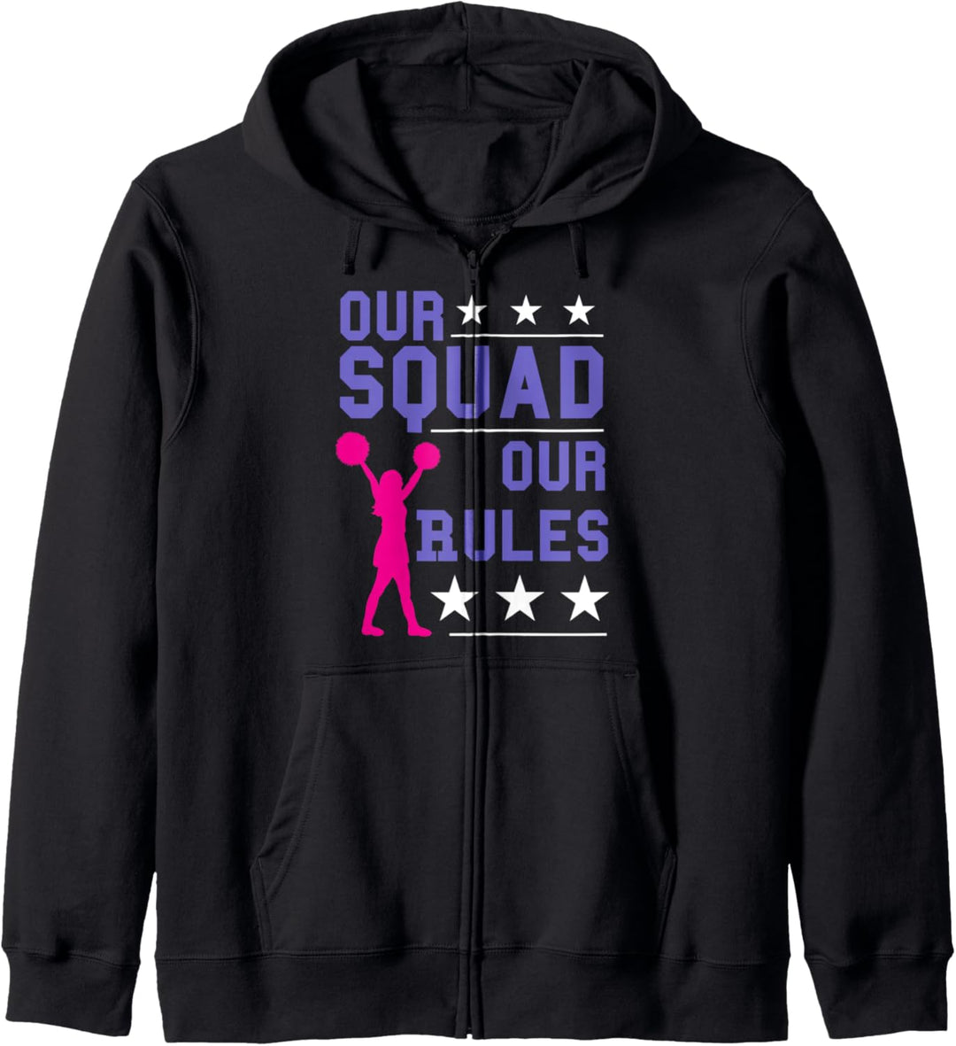Cheerleader Cheer Tanz Cheerleading Squad Cooler Spruch Kapuzenjacke