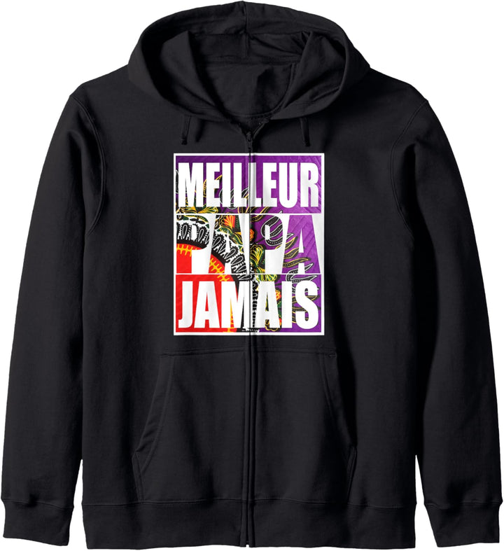 Meilleur Papa Jamais Kapuzenjacke